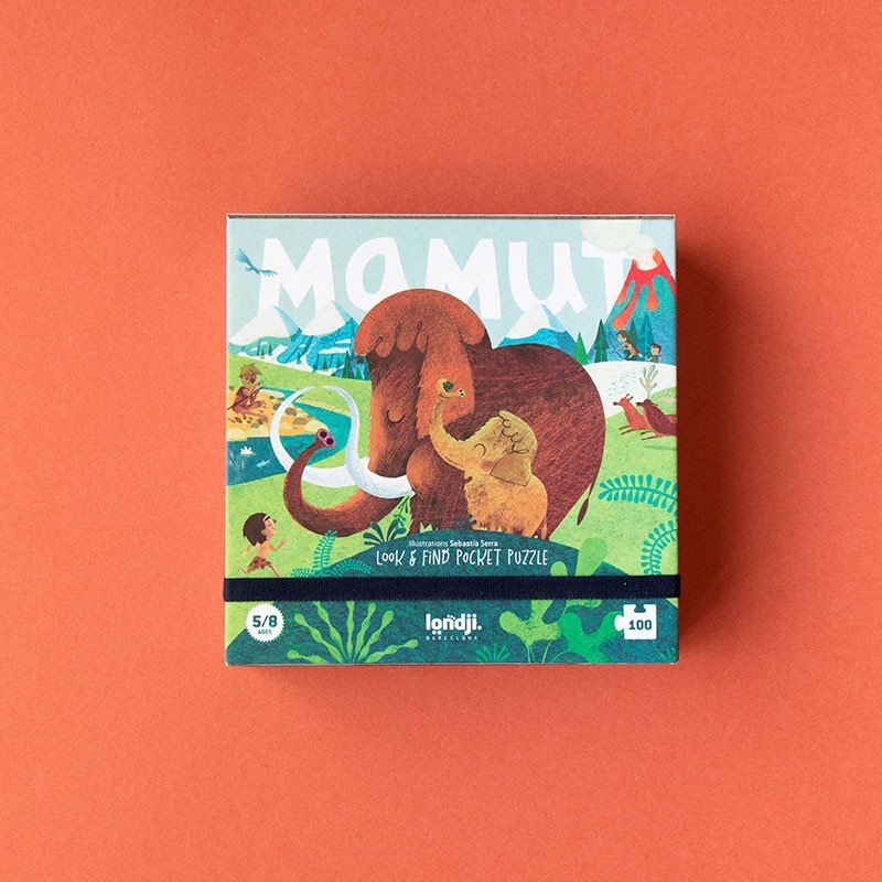 Prehistoric puzzle in pocket format